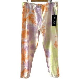 WILDFOX Rory Joggers in Sherbet. Size Large - New With Tags